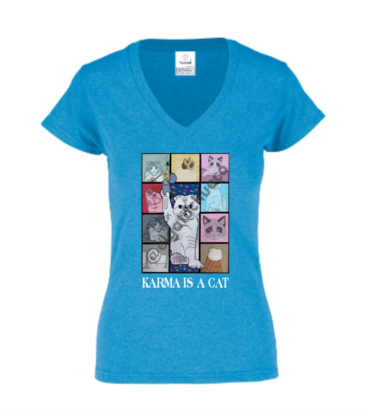 Playera Karma is a cat